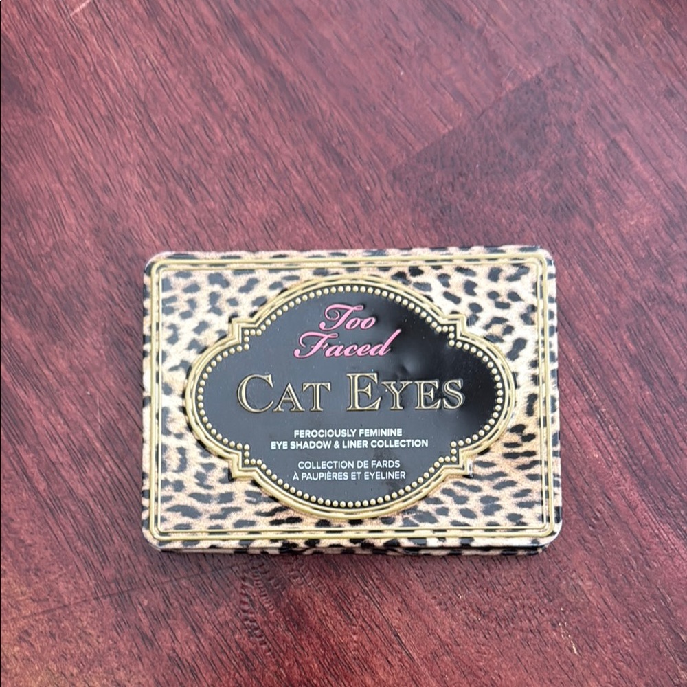 Too Faced Cat Eyeshadow Palette Brown and Black